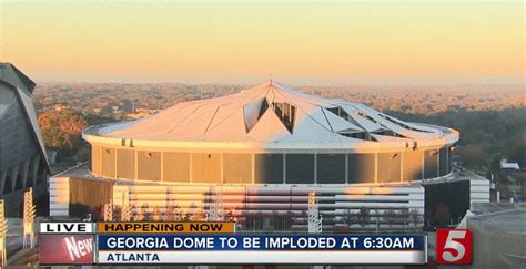 Atlanta Georgia Dome Gone In 12 Seconds