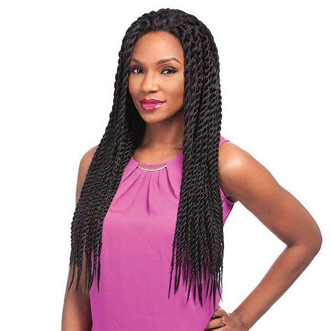 15 Off Long Senegal Twists Braids Lace Front Synthetic Wig Rosegal
