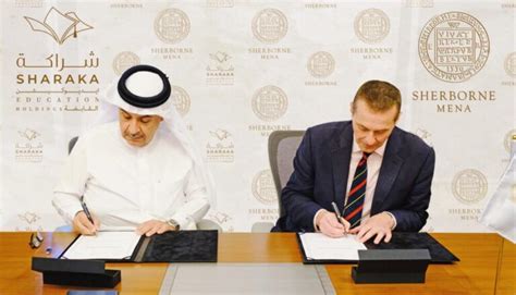 Sharaka Education Wll Secures Exclusive Rights To Franchise Sherborne