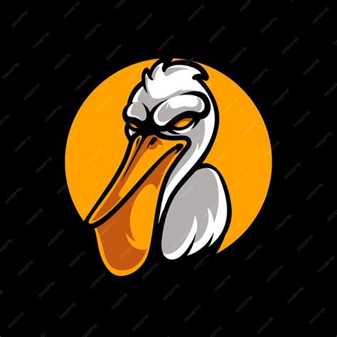 Premium Vector Pelicans Mascot Logo