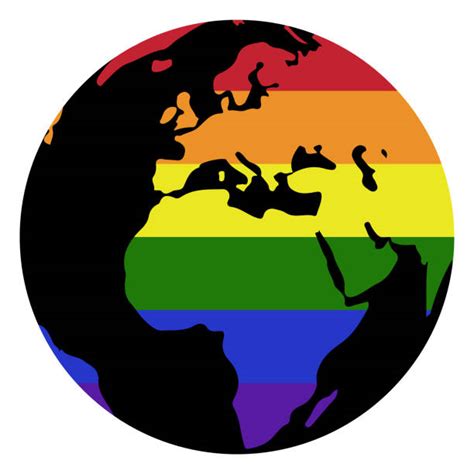 Gay Pride Symbols Silhouettes Illustrations Royalty Free Vector