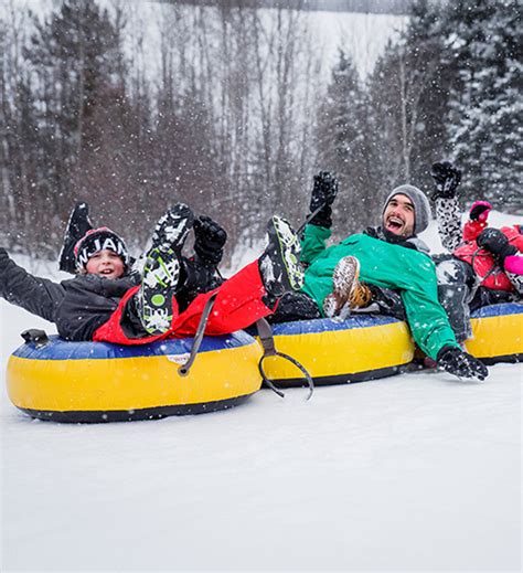 If you do not have a car, and want to try snow tubing, you can visit mount chinguacousy in brampton or roc, georgina using public transit. Snow Tubing - Mont-Tremblant