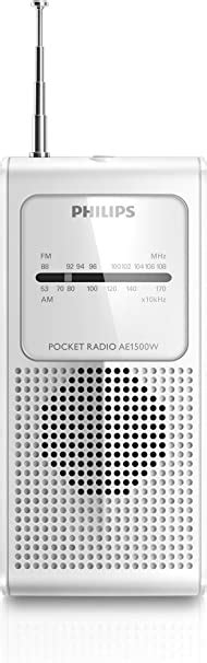 Philips Ae1500 Pocket Size Portable Radio Electronics