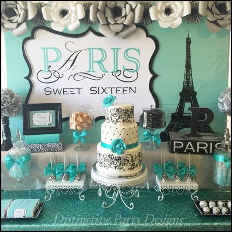 Rated 0 out of 5 stars. Sweet Sixteen Paris Style Birthday - Birthday Party Ideas ...