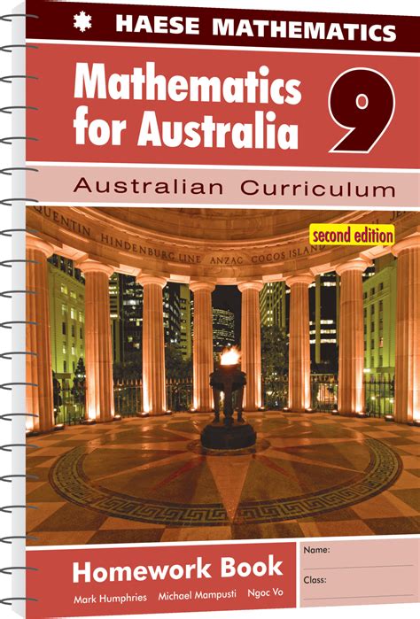 Mathematics For Australia 9 2nd Edition Homework Book Haese Mathematics