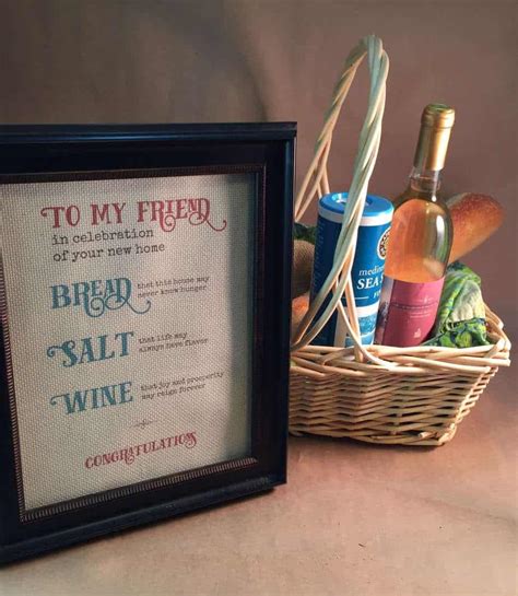 You can make the whole gift for less than $30! Home Blessing Printables & Unique Housewarming Gifts for ...