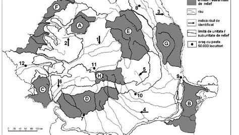 Harta Romaniei Bac Harta