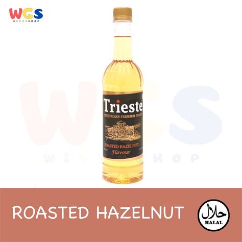 Trieste Syrup Roasted Hazelnut Flavored Ml Sirup Rasa Roasted