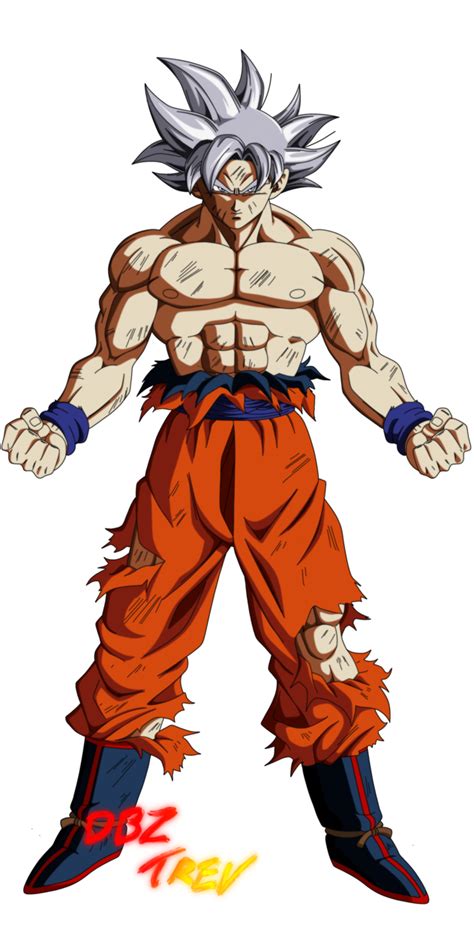 Goku Mastered Ultra Instinct By Dbztrev Personajes De Goku