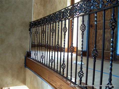 Wrought Iron Stair Railing Southeastern Ornamental Iron Works