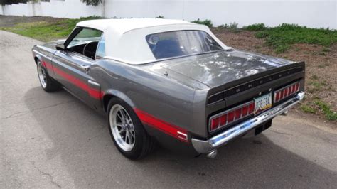 1969 Mustang Convertible Gt 500 Shelby Clone For Sale