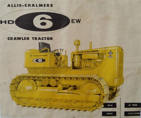 Allis Chalmers Hd6 Specs Engine Transmission Dimensions