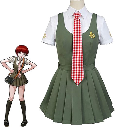 anime koizumi mahiru cosplay costumes danganronpa wigs mahiru koizumi skirt jk