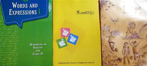English 9th Class Moments Beehive And Workbook 3 Books Ncert Textbook