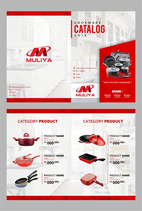 Sribu: Flyer/Brochure Design - Desain Template Katalog Produ