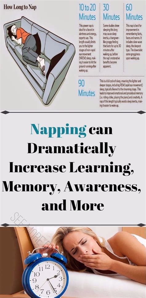 Napping Can Dramatically Increase Learning Memory Awareness And More Learning Health