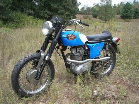 Vintage 68 Bsa 250 Starfire Motorcycle