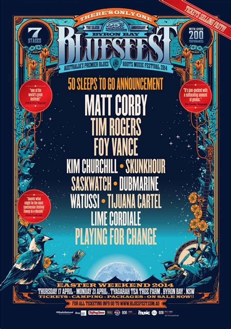 Byron Bay Bluesfest 8th Lineup Announcement Hype Malaysia