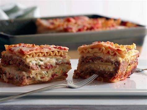 Four Cheese Lasagna Meatloaf Recipe Cooking Channel