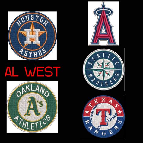All 30 Teams Major League Baseball Logo Iron On Patches Etsy