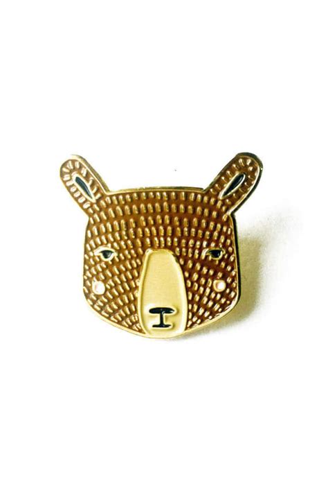 Bear Bear Pin Bear Brooch Bear Badge Bear Charm Bear Pin Badge