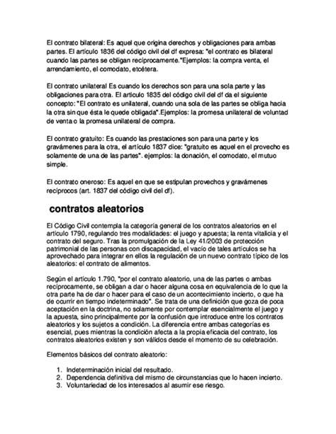 Ejemplo De Contrato Oneroso Actualizado Octubre 2022