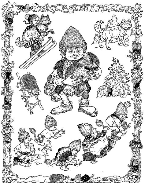 See more ideas about jan brett coloring pages and coloring books. Trouble with Trolls coloring page | Jan Brett | Pinterest ...