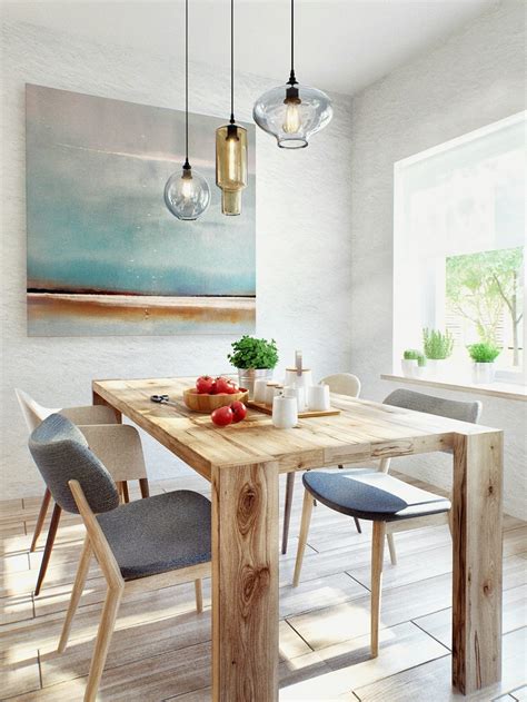 Applying Scandinavian Dining Room Designs Completed With