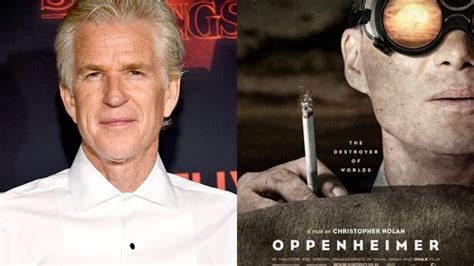 Oppenheimer Matthew Modine Joins Christopher Nolans Movie