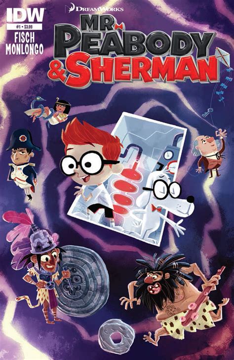 Mr Peabody And Sherman Comic Series Peabodyverse Encyclopedia