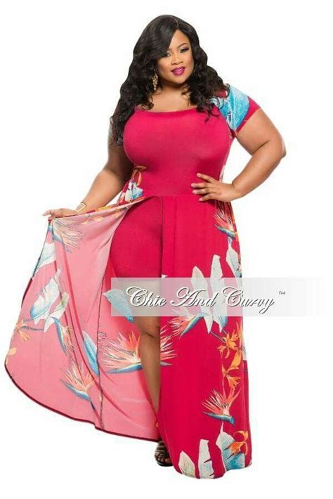 Pin By Kelanie Redmond On Sassy Curves Plus Size Romper Long Skirt Chic And Curvy