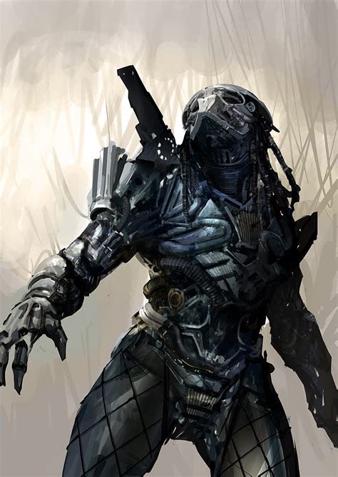 Concept art from constantine serekis has revealed some variations for the upgrade predator, the ultimate hunter. the art of simon robert: Predator design sketches