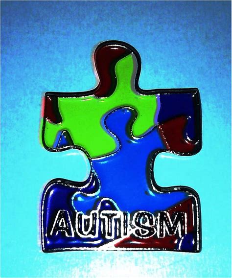 Autism Awareness Puzzle Piece Lapel Tac Pin Brooches And Pins Women