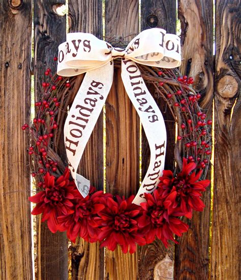 30 Beautiful And Creative Handmade Christmas Wreaths Style Motivation