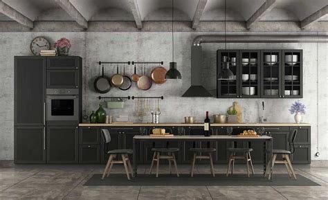One of the most popular industrial design elements is leaving architecture elements uncovered. 50+ Industrial Kitchen Ideas Photo Inspiration - Home ...