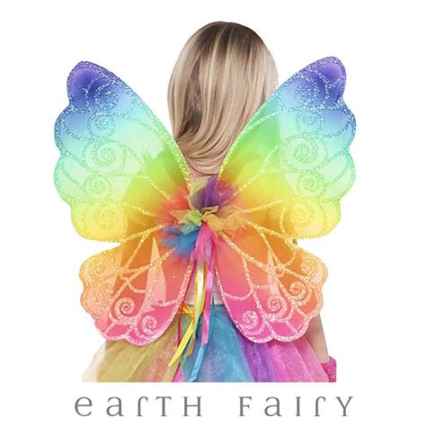 Rainbow Fairy Wings Fairy Garden Miniatures And Collectibles