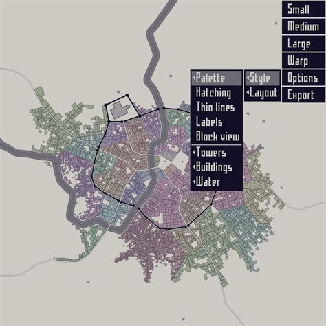 Random Town Map Generator Jawerph