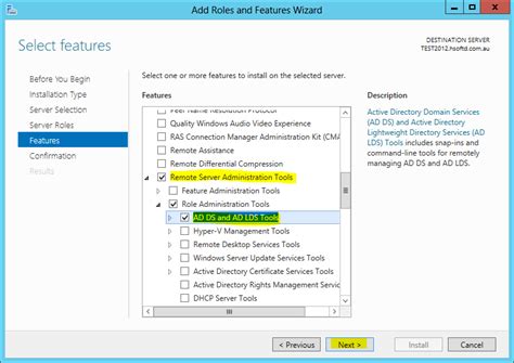 How To Install Active Directory Management Tools On Windows Server 2012