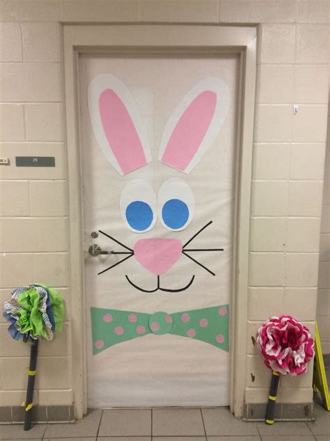 Bunny Door School Door Decorations Easter Bunny Door Decoration