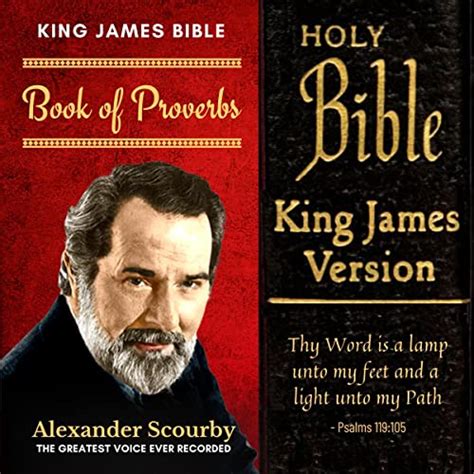 Book Of Proverbs King James Bible By Scourby Bible Media Audiobook