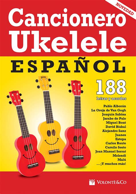 ⚡ Comprar Cancionero Ukelele Español Volonte Co Mb685