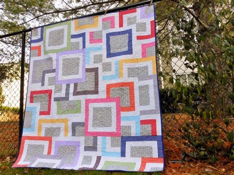 Hip To Be Square Throw Quilt Etsy Quilts Throw Quilt Longarm