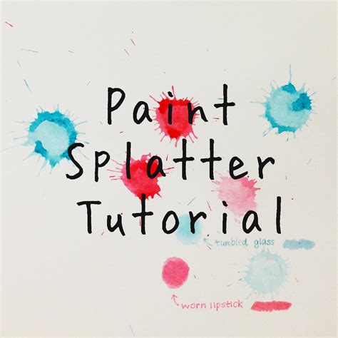 Happiness Is Scrappy Tips And Tricks │paint Splatter Using Distress Stain