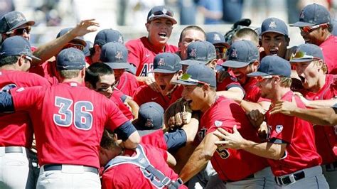 University Of Arizona Baseball Team Heading To World Series Baseball