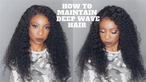 How To Maintain Deep Wavecurly Hair South African Youtuber Youtube