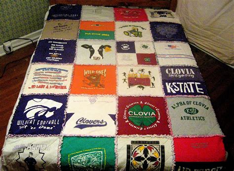 Get Your Old T Shirts Made Into A Comfy T Quilts Shirt