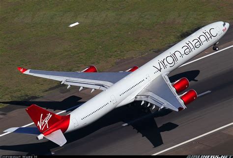 A Birds Eye View Of The Beautiful Virgin Atlantic Livery On A340 600