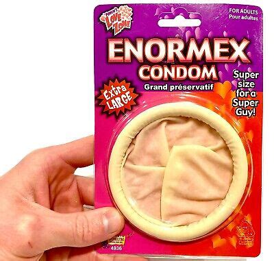 Enormex Huge Condom Giant Extra Large Funny Gag Joke Gift Mens Super Size Ebay