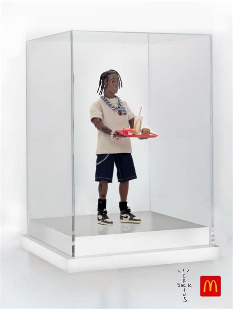 Exclusive Fast Food Figurines Travis Scott Action Figure