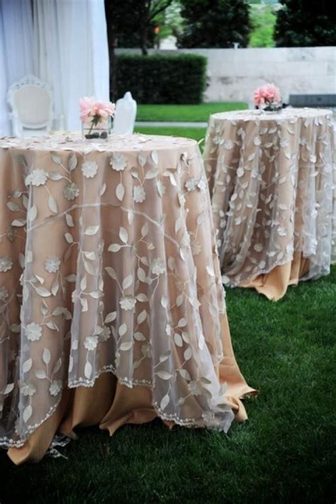 See More About Outdoor Weddings Lace Overlay And Table Linens Country Trendy Wedding Elegant